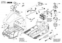 Bosch 3 600 HB0 201 Indego M Autonomous Lawnmower 230 V / Eu Spare Parts